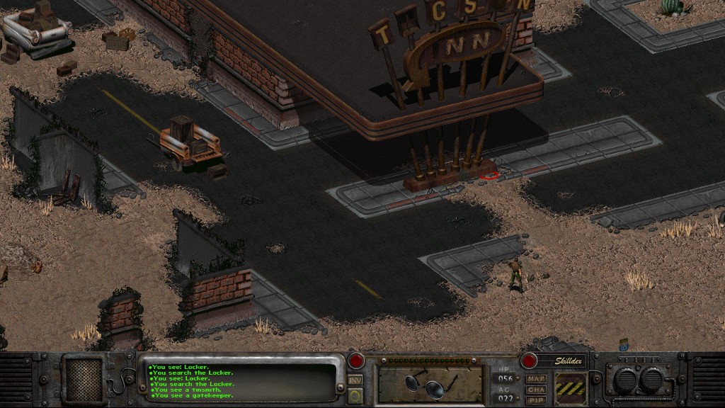 Fallout: Sonora — in-game screenshot at the Tucson Inn
